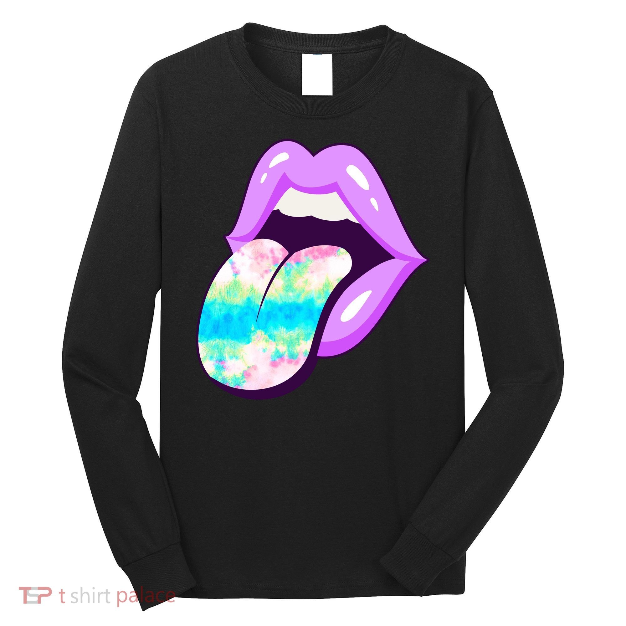 Lavender Lips Long Sleeve Shirt