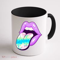 Lavender Lips Coffee Mug thumb 1