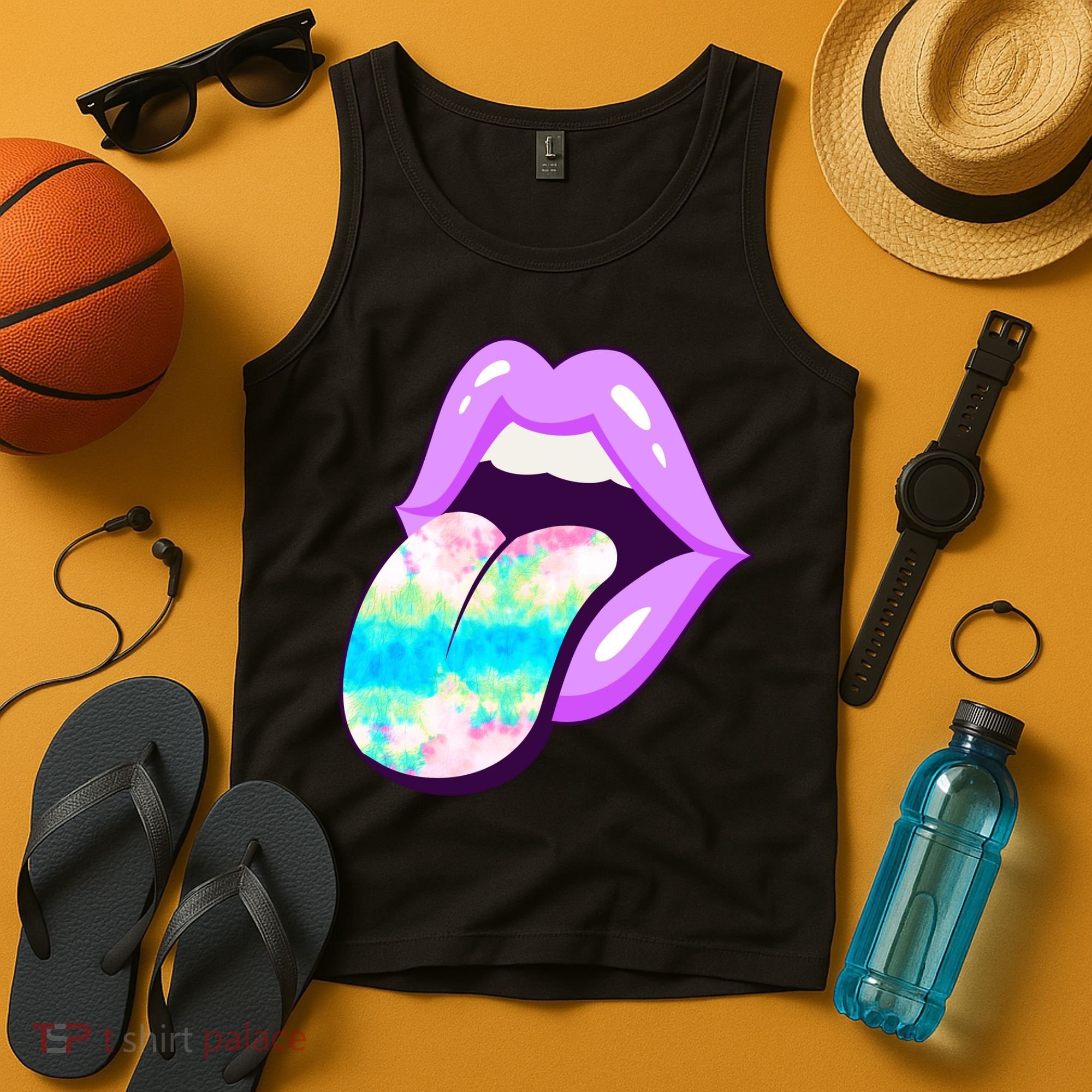 Lavender Lips Tank Top