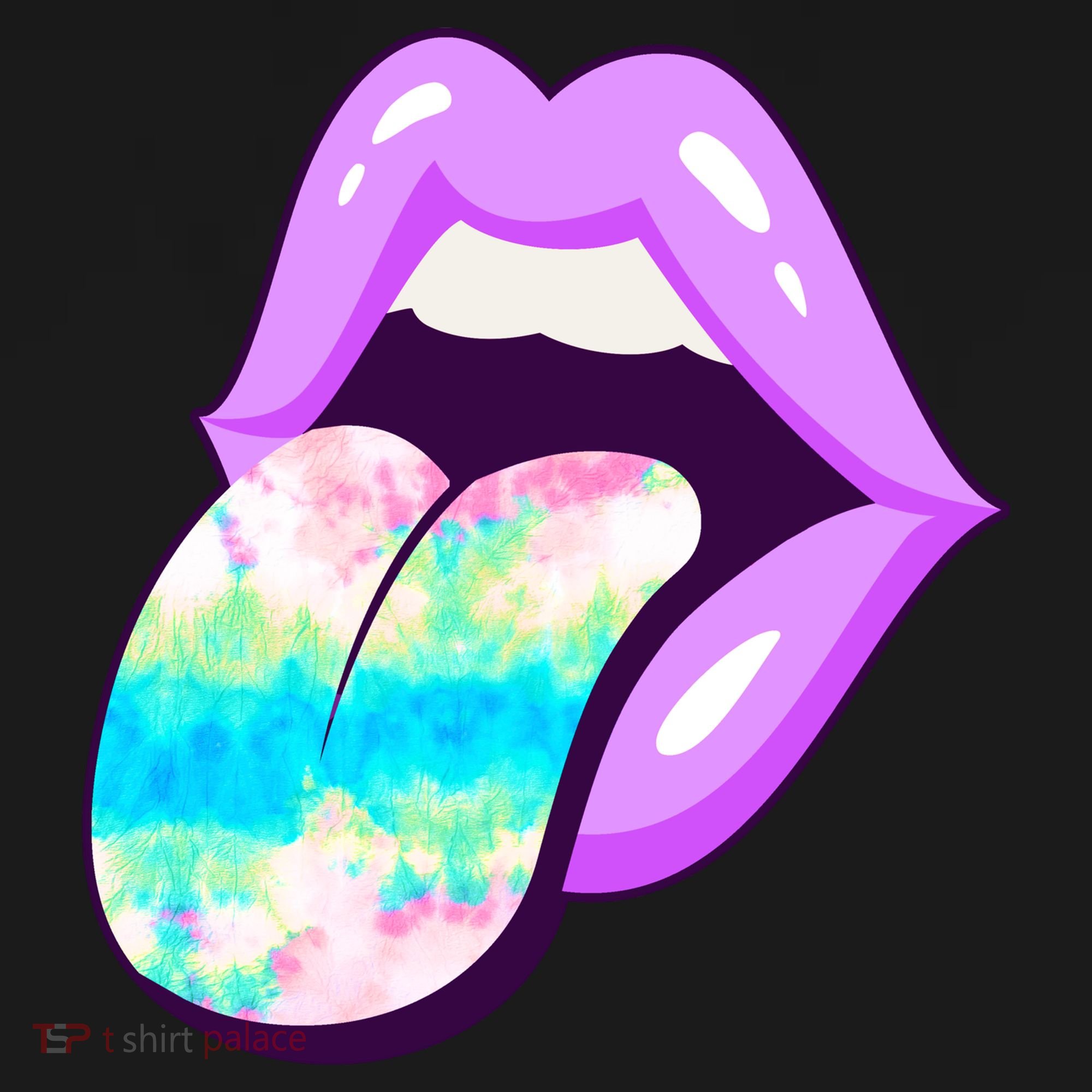 Lavender Lips Kids T-Shirt