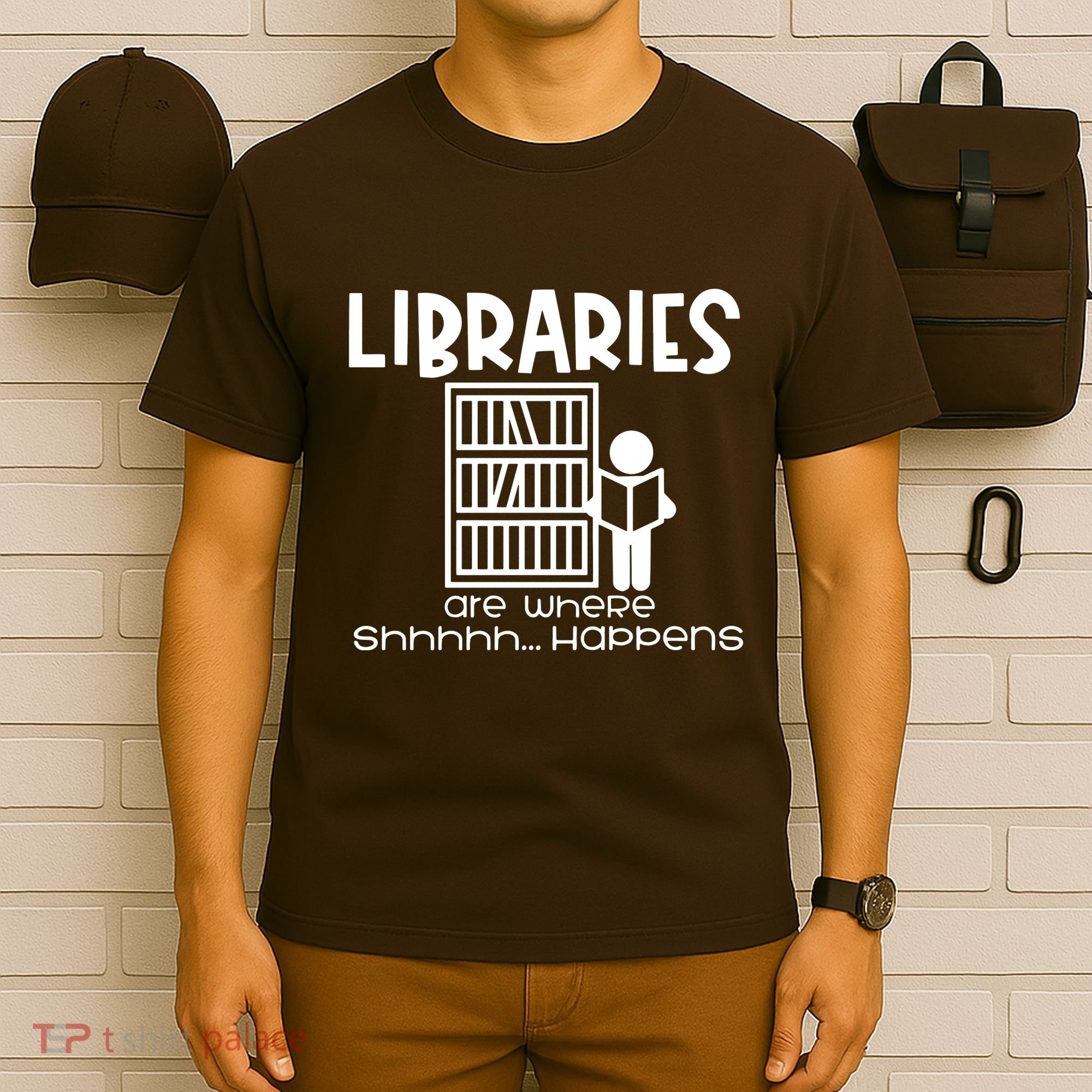 Libraries Are Where Shhhhh Happens T-Shirt