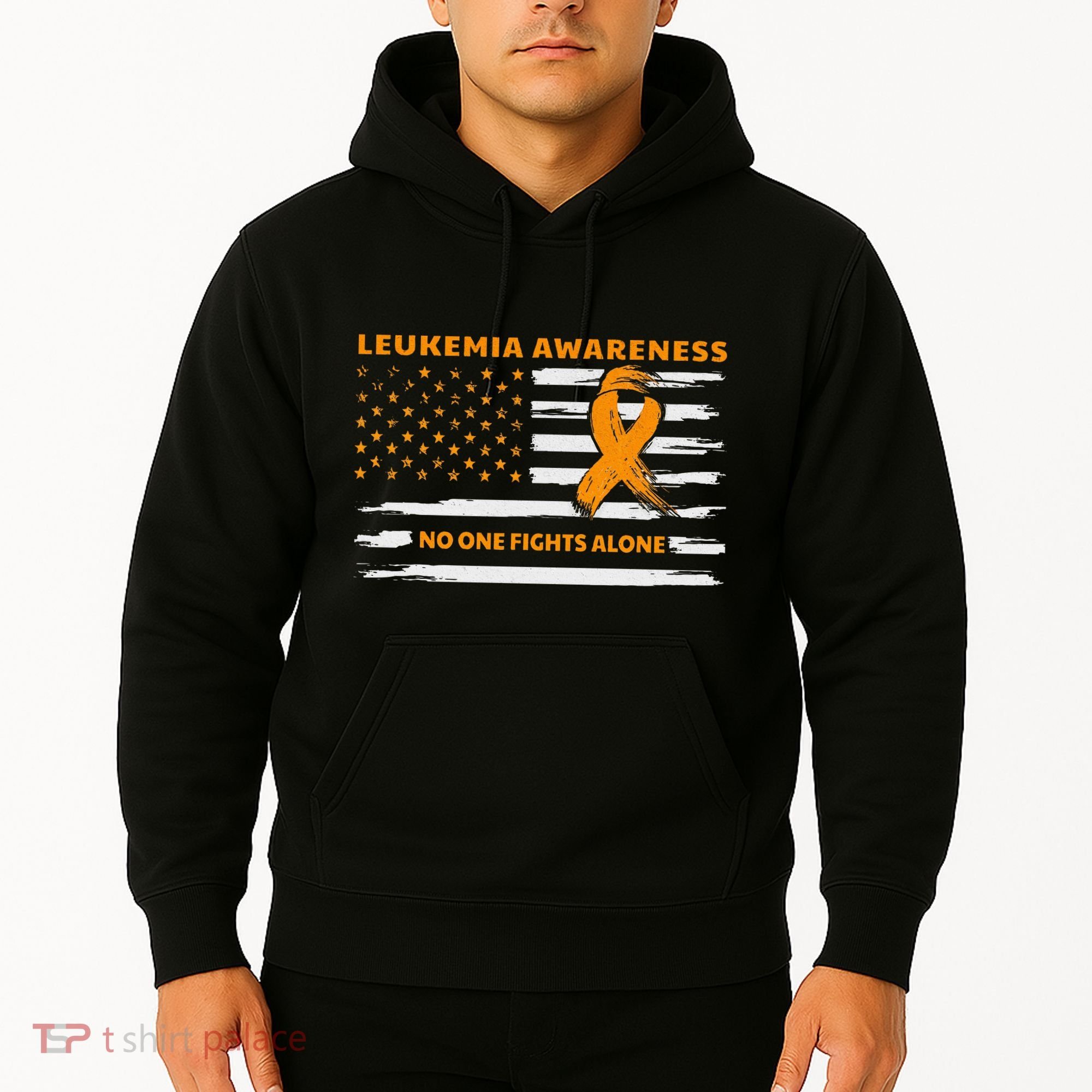 Leukemia Awareness We Fight Cancer Together Cure Leukemia Hoodie