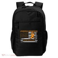 Leukemia Awareness We Fight Cancer Together Cure Leukemia Backpack thumb 0