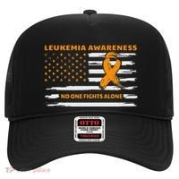 Leukemia Awareness We Fight Cancer Together Cure Leukemia Hat thumb 0