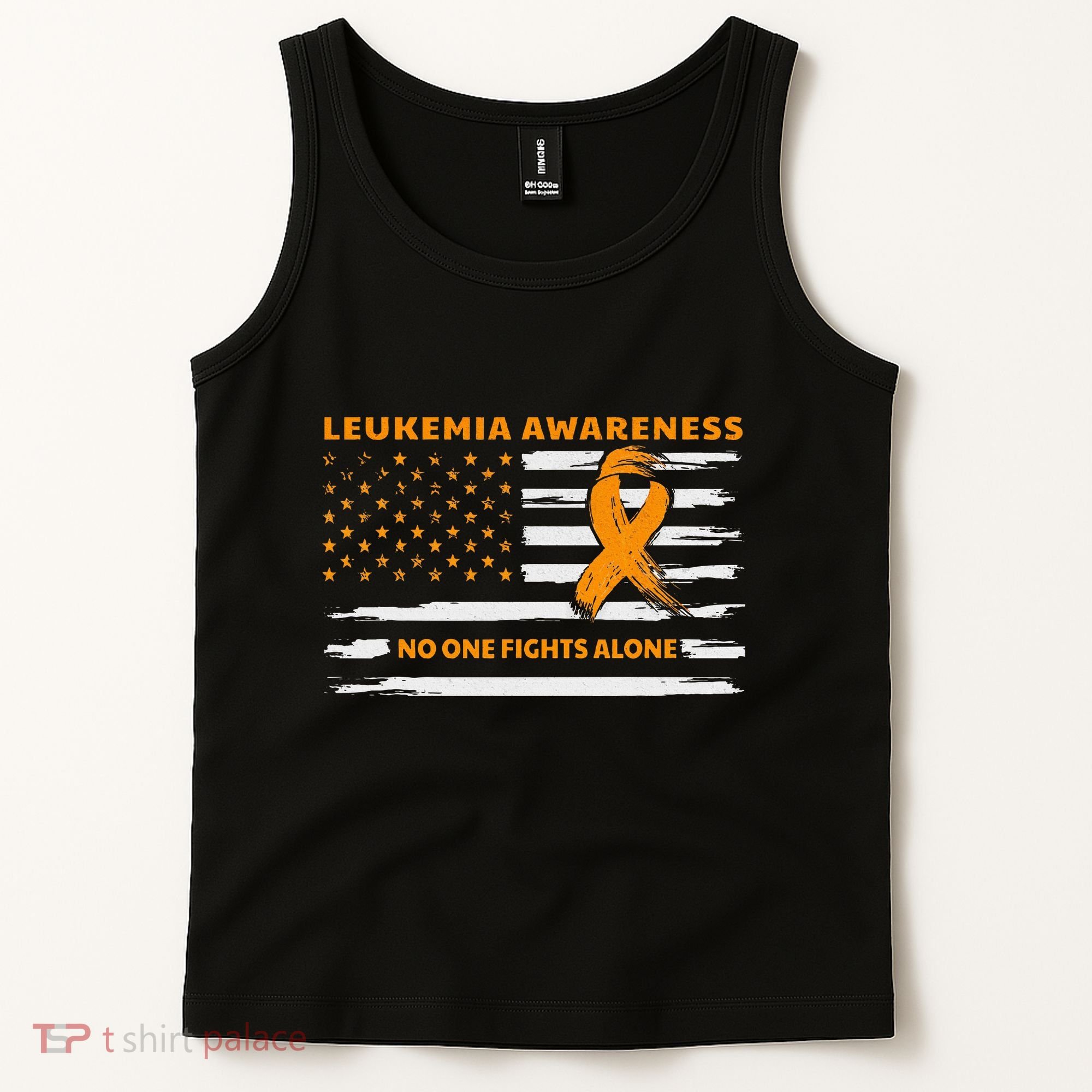Leukemia Awareness We Fight Cancer Together Cure Leukemia Tank Top