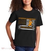 Leukemia Awareness We Fight Cancer Together Cure Leukemia Kids T-Shirt thumb 2