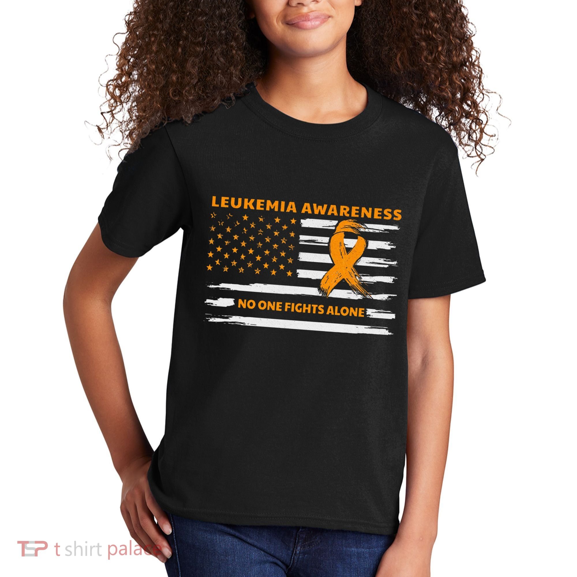 Leukemia Awareness We Fight Cancer Together Cure Leukemia Kids T-Shirt