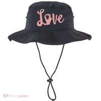 Love Always Wins Cool Gift Asl Cool Gift Teacher Deaf Awareness Meaningful Gift Bucket Hat thumb 0