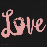 Love Always Wins Cool Gift Asl Cool Gift Teacher Deaf Awareness Meaningful Gift Women's Hoodie thumb 2