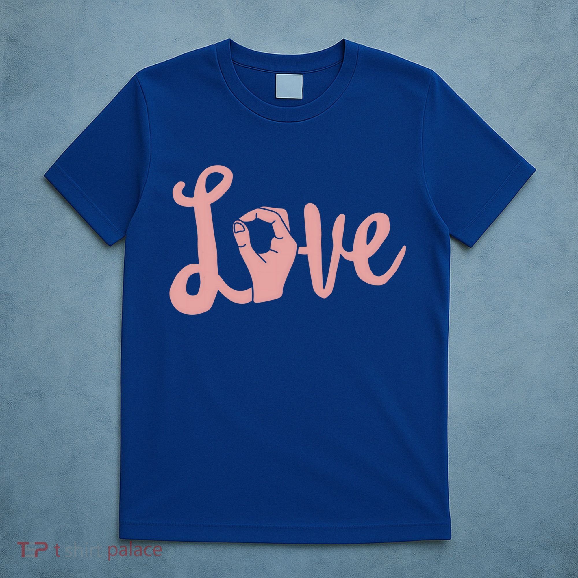 Love Always Wins Cool Gift Asl Cool Gift Teacher Deaf Awareness Meaningful Gift T-Shirt