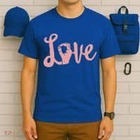 Love Always Wins Cool Gift Asl Cool Gift Teacher Deaf Awareness Meaningful Gift T-Shirt thumb 6
