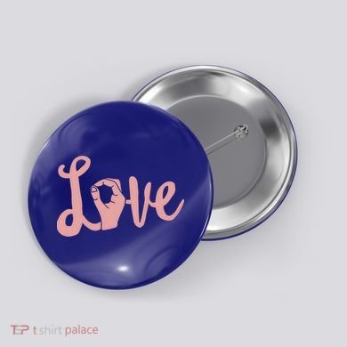 Love Always Wins Cool Gift Asl Cool Gift Teacher Deaf Awareness Meaningful Gift Button