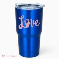 Love Always Wins Cool Gift Asl Cool Gift Teacher Deaf Awareness Meaningful Gift Tumbler thumb 0