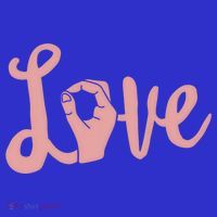 Love Always Wins Cool Gift Asl Cool Gift Teacher Deaf Awareness Meaningful Gift Mousepad thumb 1