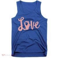 Love Always Wins Cool Gift Asl Cool Gift Teacher Deaf Awareness Meaningful Gift Tank Top thumb 0