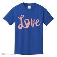 Love Always Wins Cool Gift Asl Cool Gift Teacher Deaf Awareness Meaningful Gift Kids T-Shirt thumb 0
