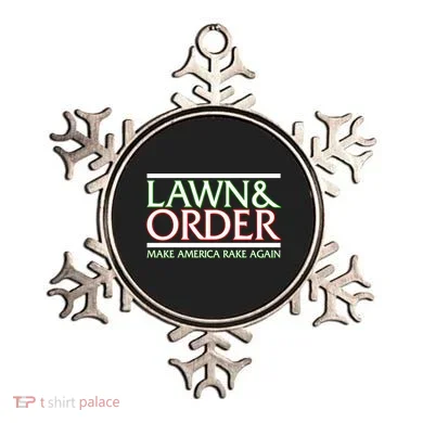 Lawn And Order Make America Rake Again Ornament