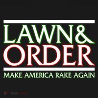 Lawn And Order Make America Rake Again Tank Top thumb 6