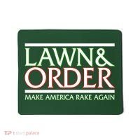 Lawn And Order Make America Rake Again Mousepad thumb 0