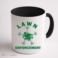 Lawn Enforcement Coffee Mug thumb 1