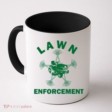 Lawn Enforcement Coffee Mug