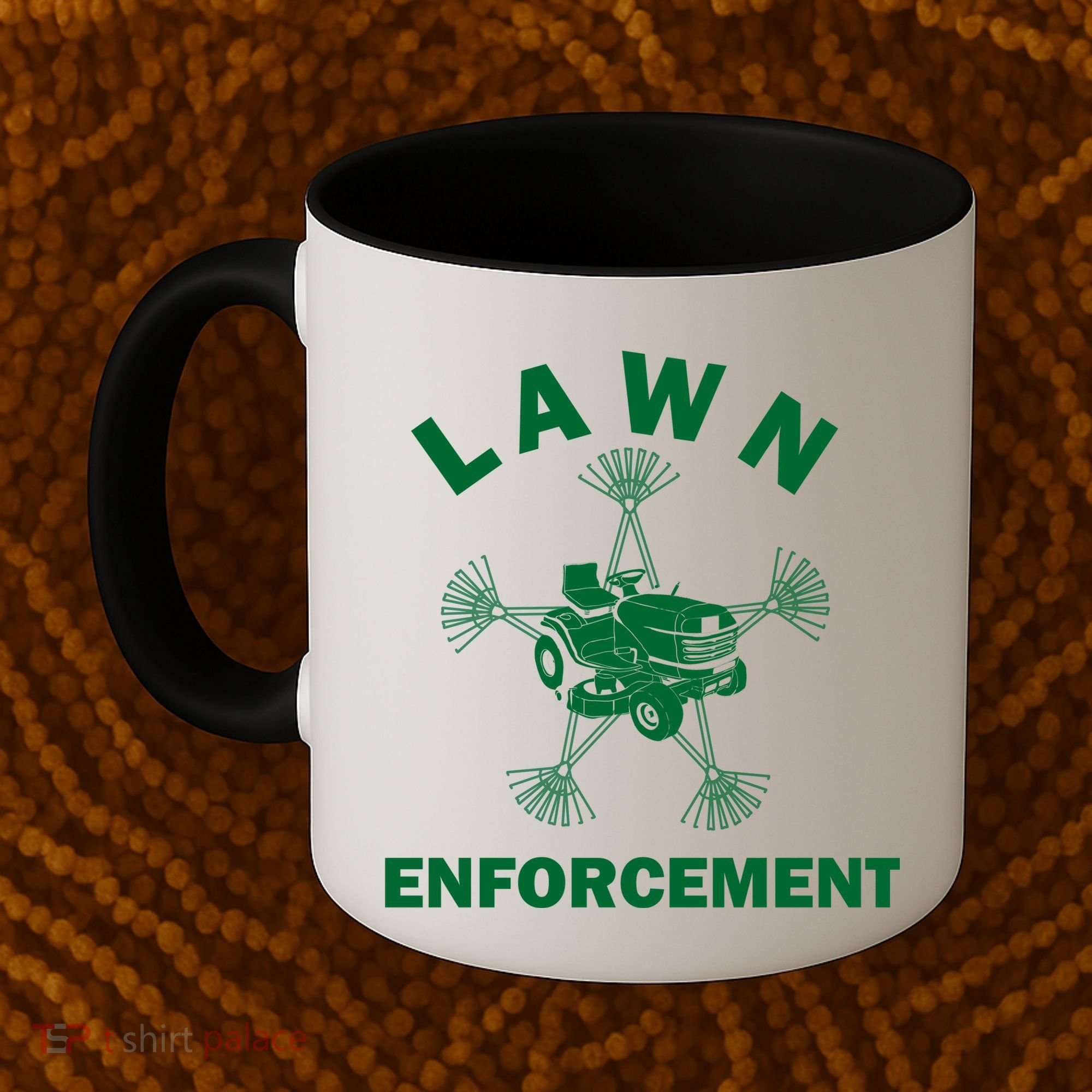 Lawn Enforcement Coffee Mug