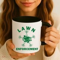 Lawn Enforcement Coffee Mug thumb 3
