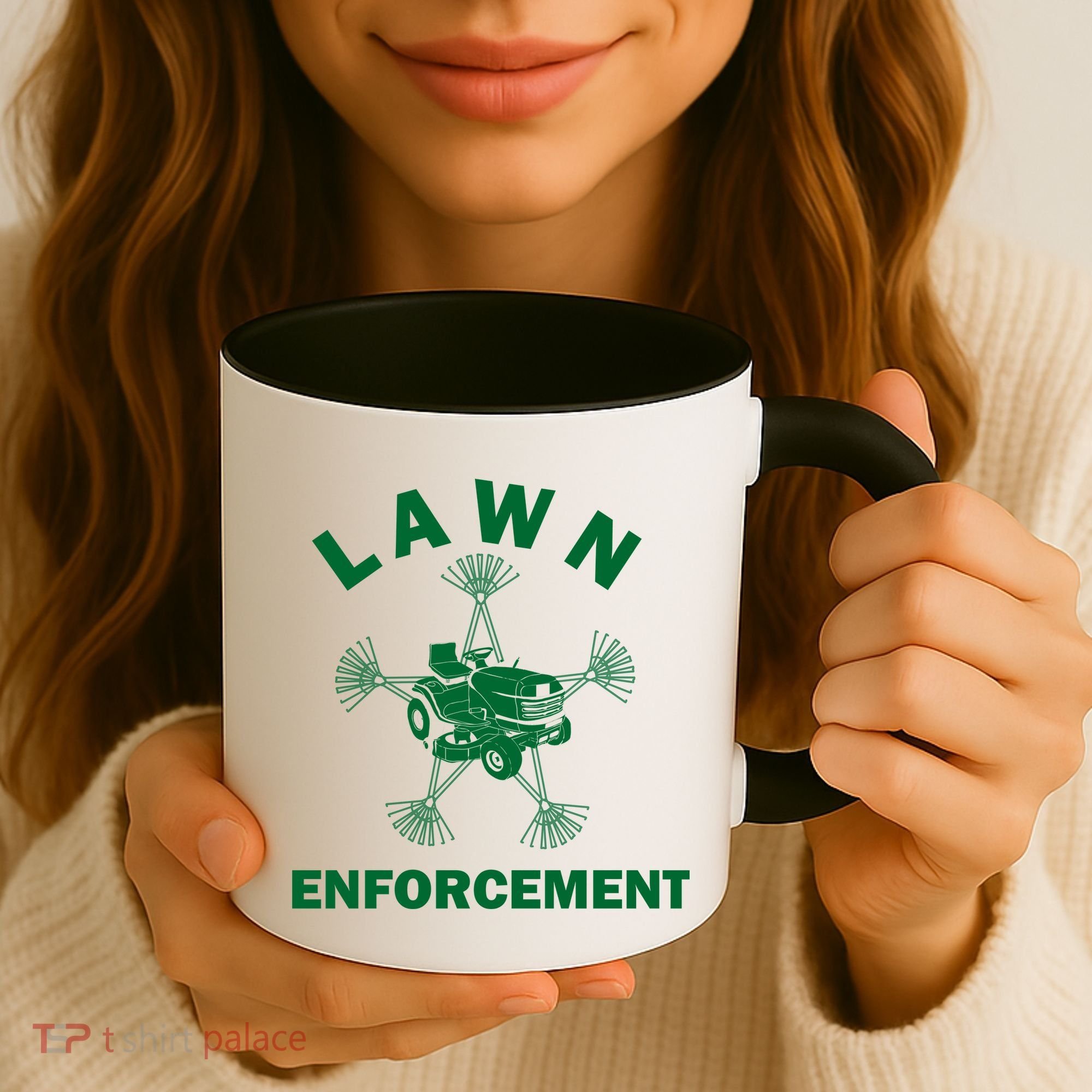 Lawn Enforcement Coffee Mug