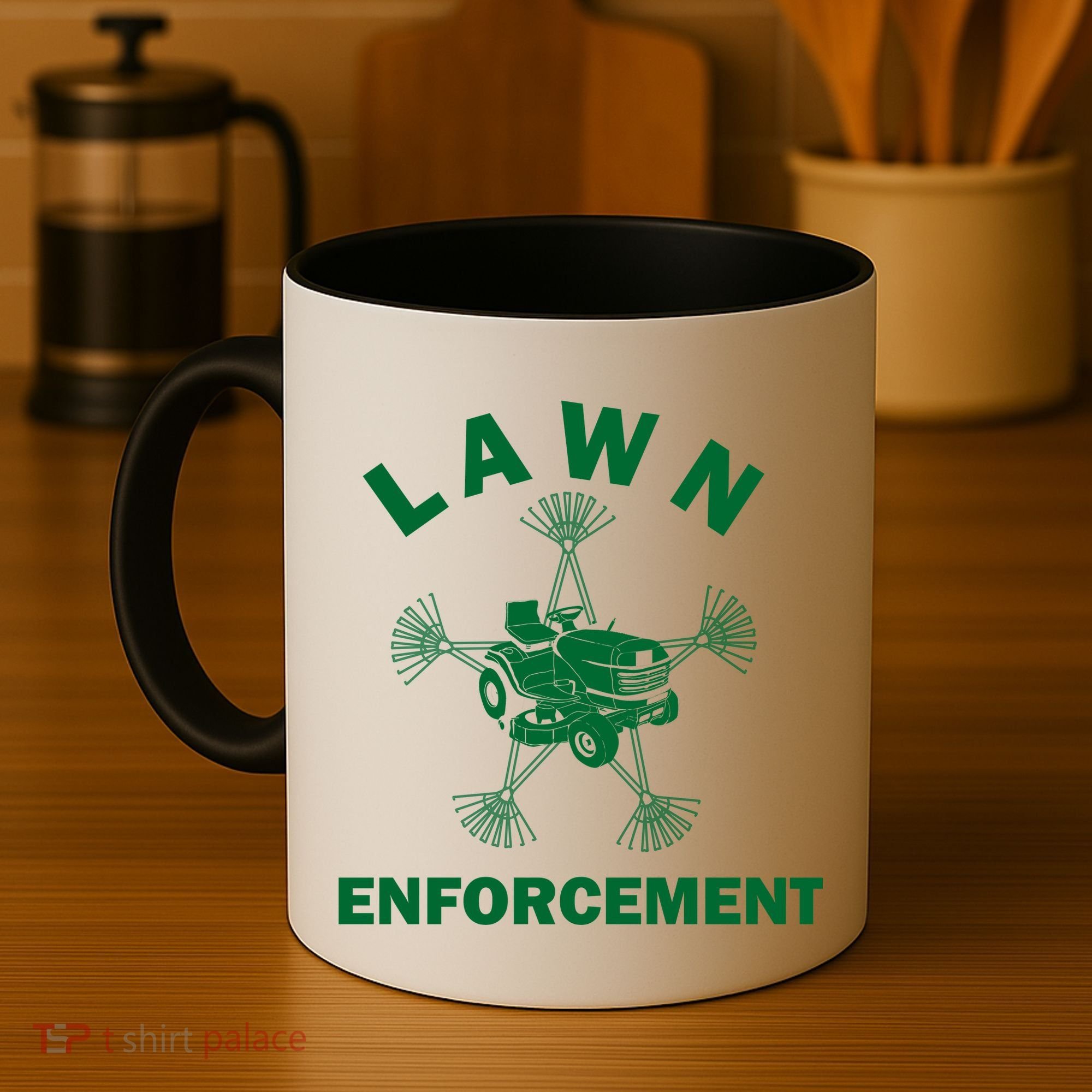 Lawn Enforcement Coffee Mug