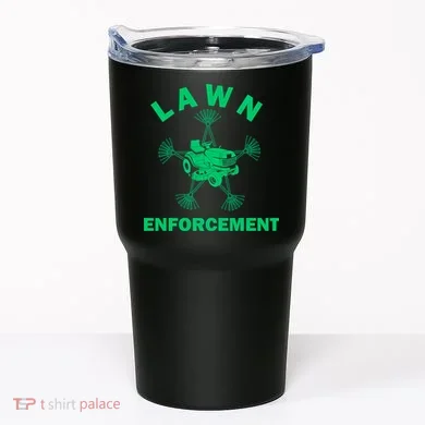 Lawn Enforcement Tumbler