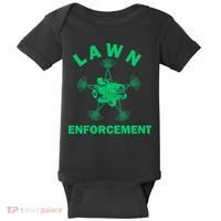 Lawn Enforcement Baby Bodysuit thumb 0