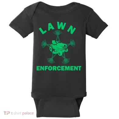 Lawn Enforcement Baby Bodysuit