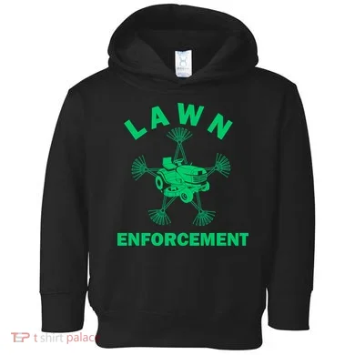 Lawn Enforcement Toddler Hoodie
