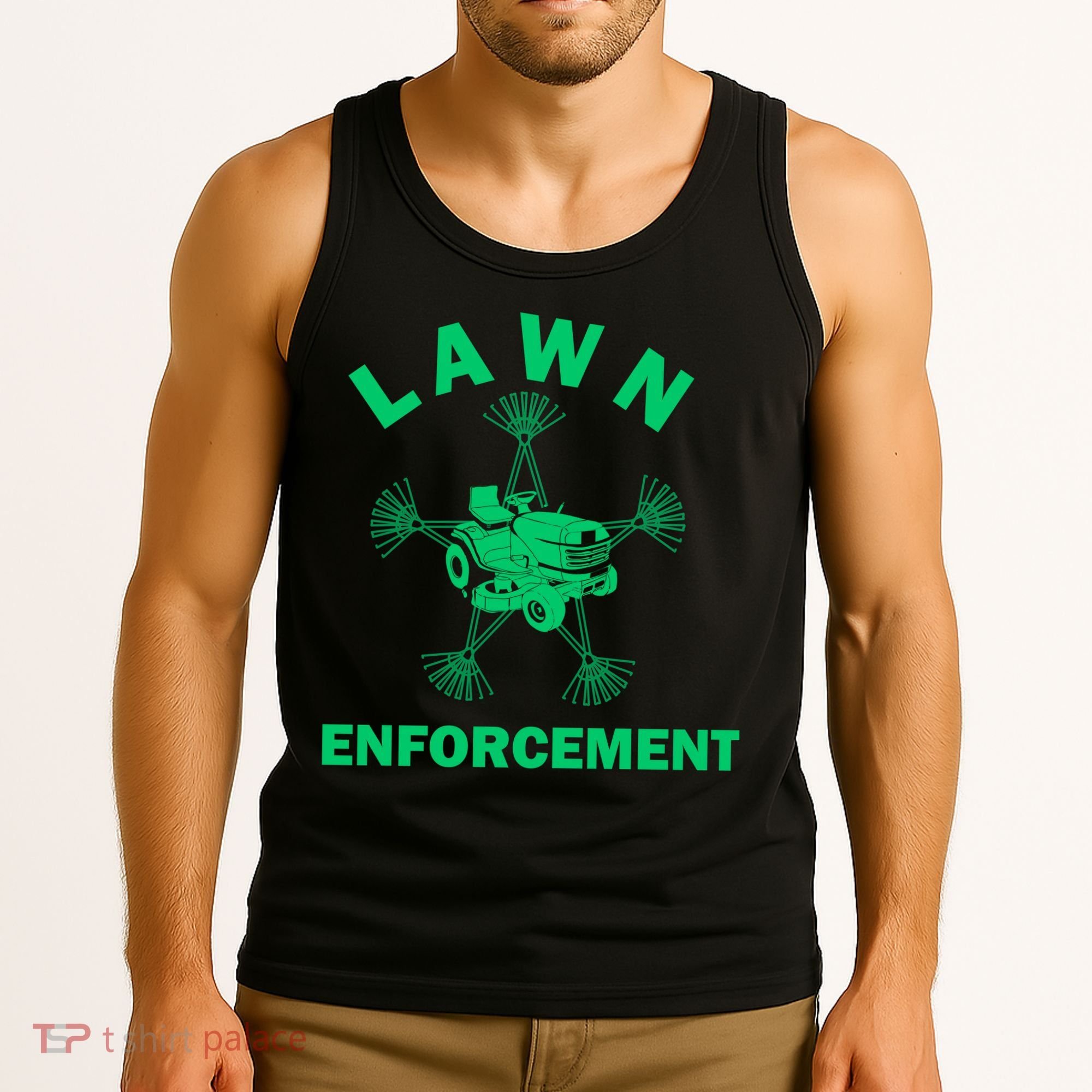 Lawn Enforcement Tank Top