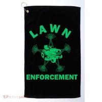 Lawn Enforcement Golf Towel thumb 0