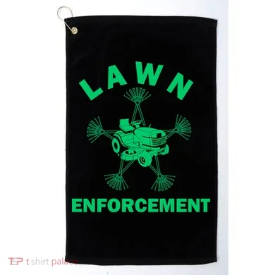 Lawn Enforcement Golf Towel