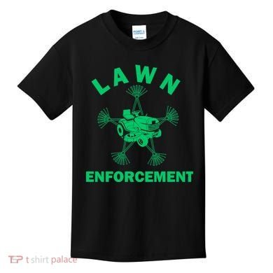 Lawn Enforcement Kids T-Shirt