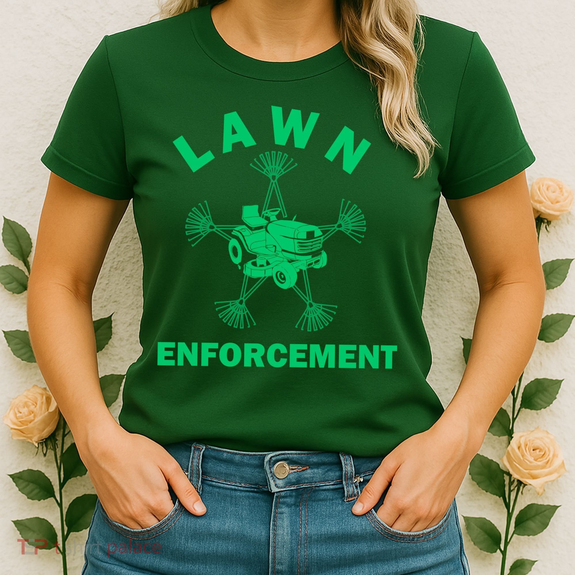 Lawn Enforcement Women's T-Shirt