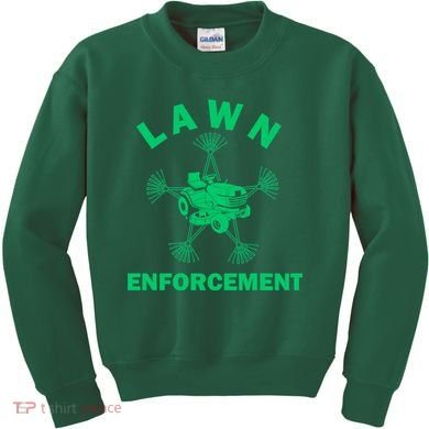 Lawn Enforcement Kids Sweatshirt