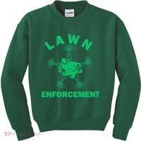 Lawn Enforcement Kids Sweatshirt thumb 0