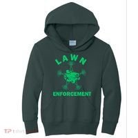 Lawn Enforcement Kids Hoodie thumb 0