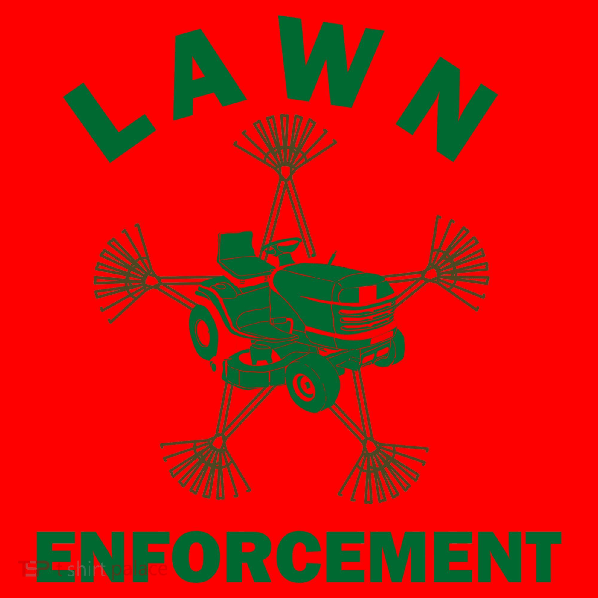 Lawn Enforcement Santa Hat