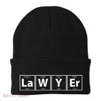 Lawyer Chemistry Periodic Table Beanie thumb 0