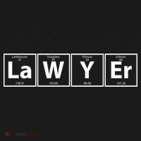 Lawyer Chemistry Periodic Table Ornament thumb 1