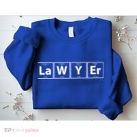 Lawyer Chemistry Periodic Table Sweatshirt thumb 2
