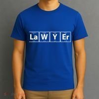 Lawyer Chemistry Periodic Table T-Shirt thumb 3