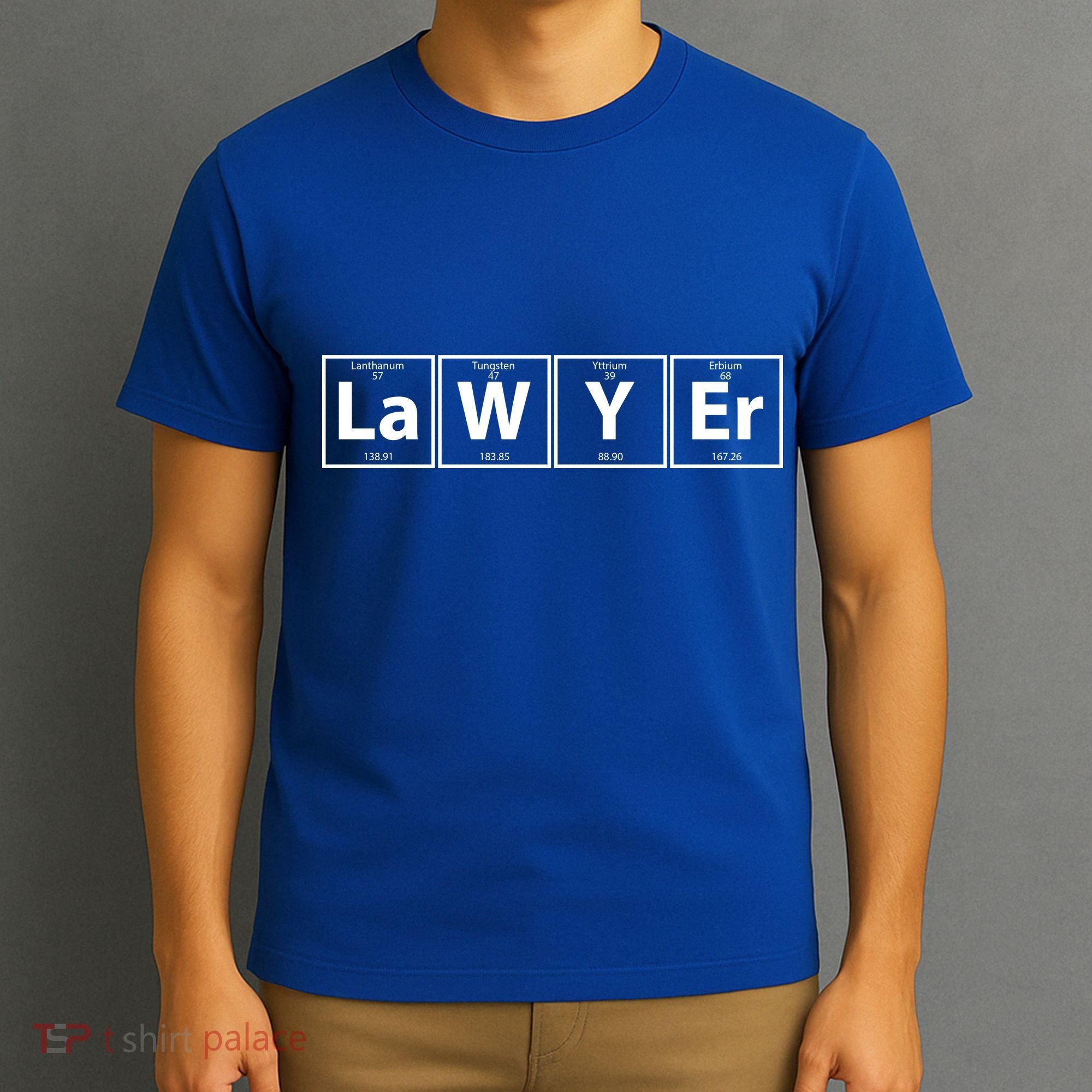 Lawyer Chemistry Periodic Table T-Shirt