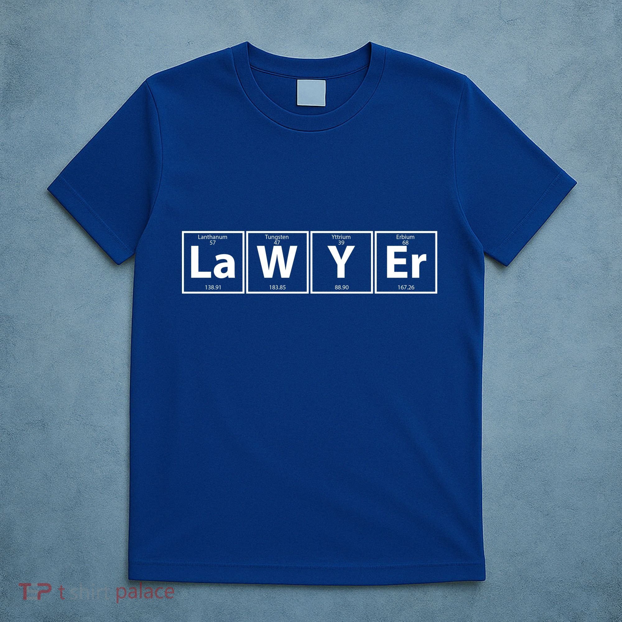 Lawyer Chemistry Periodic Table T-Shirt