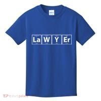 Lawyer Chemistry Periodic Table Kids T-Shirt thumb 0