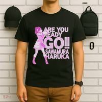 Limited Are You Ready Go Sawamura Haruka T-Shirt thumb 6